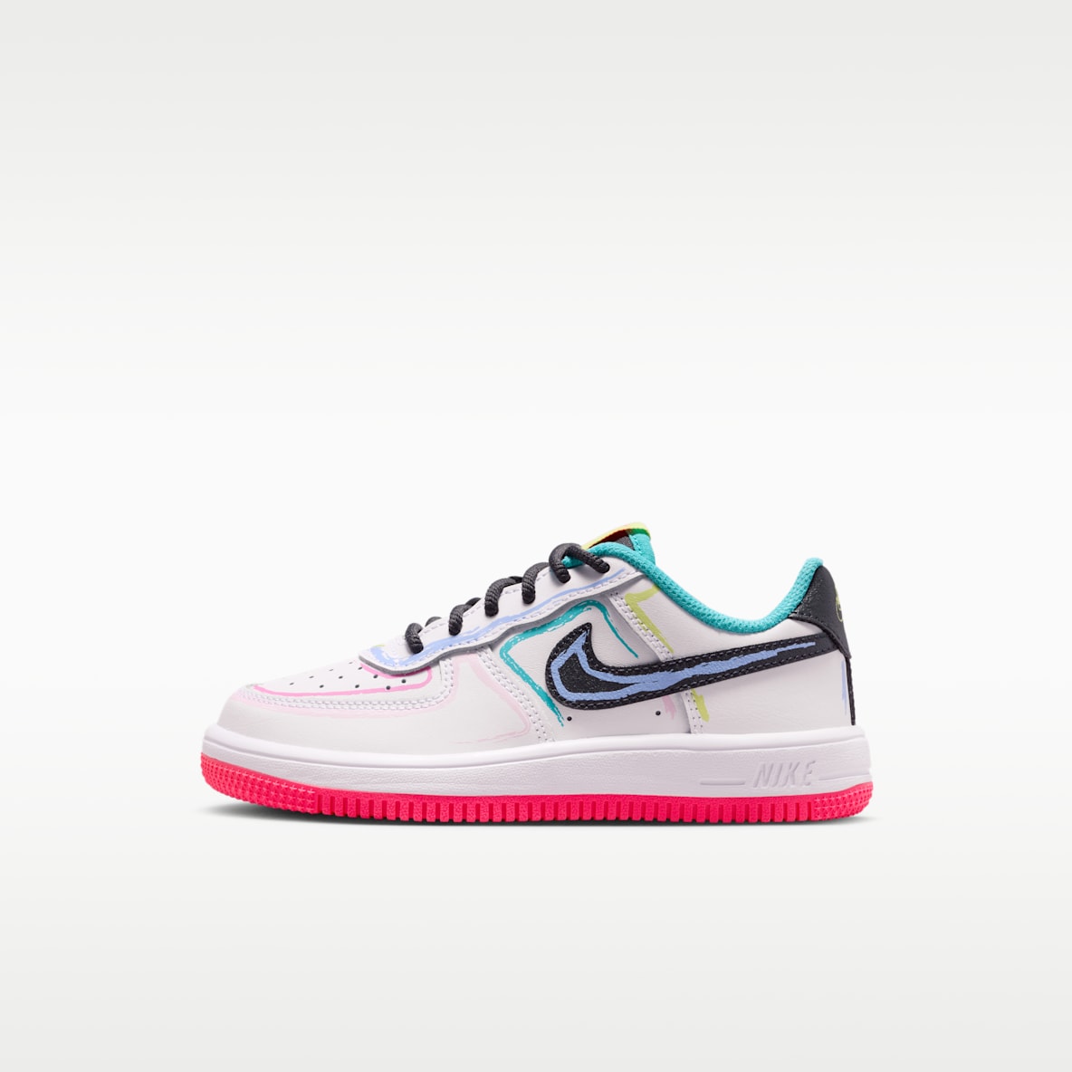 NIKE公式】 キッズ エア フォース 1 ローカット シューズ【ナイキ公式